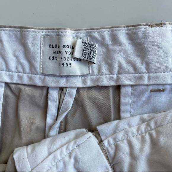 Club Monaco Tan Twill Shorts US 34 - Picture 5 of 5